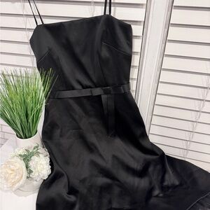 Laundry By Shelli Segal Black Strapless Dress